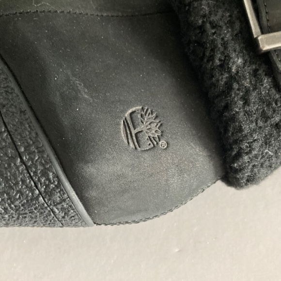 Timberland Women's Glancy Teddy Fleece Boots Booties Faux Fur Leather 6M - NWOB - Picture 11 of 16